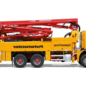 Аренда автобетононасоса - Высота стрелы 38м